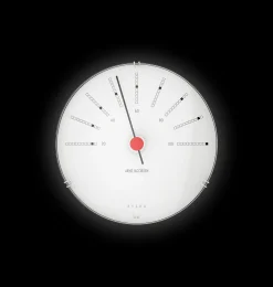 Arne Jacobsen Clocks Hygrometer Ø12 cm i hvid | Køb her