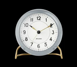 Arne Jacobsen Station Bordur Ø11 cm grå/hvid | Køb her