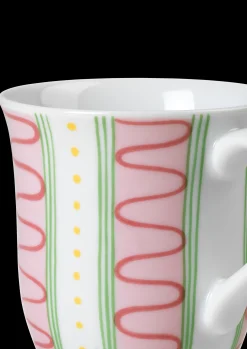 Bjørn Wiinblad Krus 35 cl i rosa fra serien Eva | Køb her