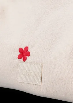 Daisy Nola Makeup Pung 23x5x15 cm – Sand/Rød fra JUNA