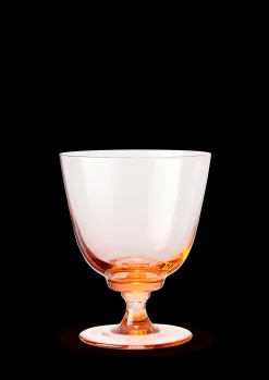 Holmegaard Flow Glas på fod 35 cl champagne | Køb her