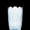 Holmegaard Lily Vase H19 cm blue iris | Køb hos os
