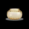 Holmegaard Primula Fyrfadsstage Ø9.5 cm amber | Køb her