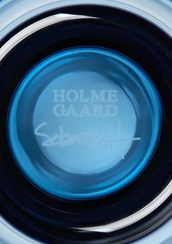 Holmegaard Vase H15 cm i blå fra serien ARC | Køb her