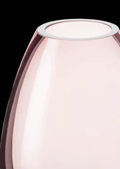 Holmegaard Vase H11.5 cm i rosa fra serien Cocoon | Køb her