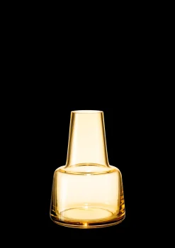 Holmegaard Vase mellem hals H12 cm i gul | Køb her