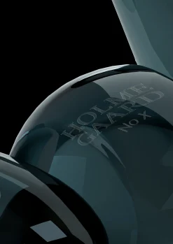 Holmegaard x Kay Bojesen Abe Lille – Smoke Glas, 14 cm