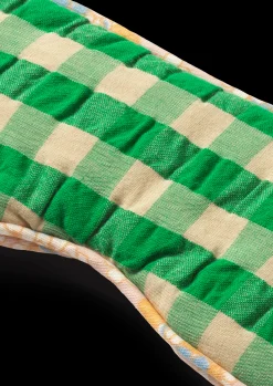 JUNA Bæk&Bølge Dodo Sovemaske grøn/sand | Rosendahl.com