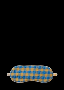 JUNA Bæk&Bølge Dodo Sovemaske blå/okker | Rosendahl.com