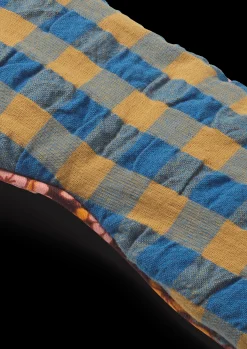 JUNA Bæk&Bølge Dodo Sovemaske blå/okker | Rosendahl.com