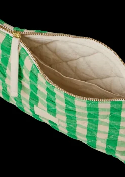 JUNA Bæk&Bølge Nola makeup pung grøn/sand | Rosendahl.com