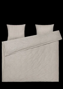 JUNA Bæk&Bølge Sengetøj 200x220 cm grå/birk DK | Køb her