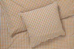 JUNA Bæk&Bølge Sengetøj 150x210 cm lys blå/sand SE | Køb her