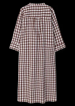 JUNA Bæk&Bølge Sonja dress XS chokolade/hvid | Køb her