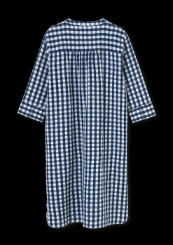 JUNA Bæk&Bølge Sonja kjole XS mørk blå/hvid | Køb her