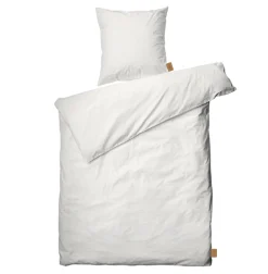 JUNA Cube Sengetøj 220x220 cm mørk grå SE | Køb her