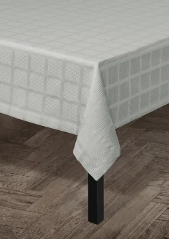 JUNA Damaskdug 150x220 cm i grå fra serien Brick | Køb her