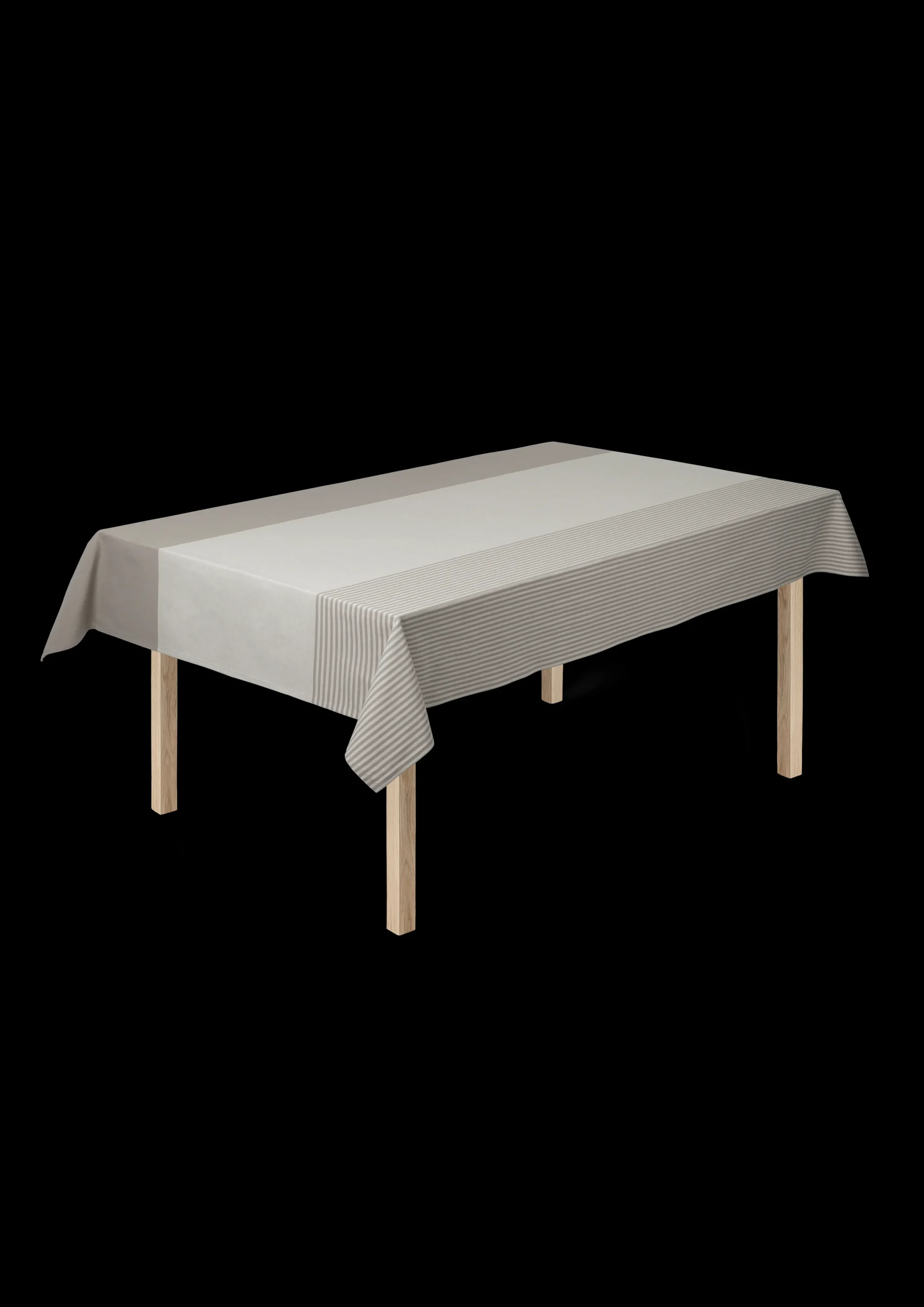 JUNA Dug 150x300 cm i grå fra serien Lines | Køb her