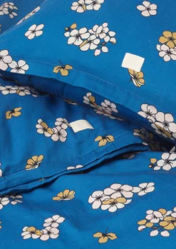 JUNA Grand Pleasantly Sengetøj 220x220 cm blå SE | Køb her