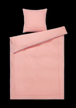 JUNA Lollipop Sengetøj 140x200 cm soft pink DK | Køb nu
