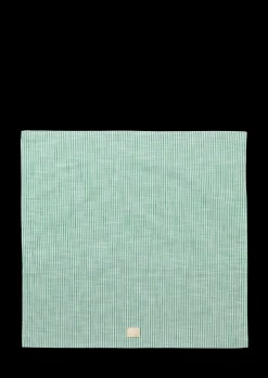 JUNA Monochrome Lines Pudebetræk 63x60cm grøn/hvid | Køb her