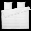 JUNA Monochrome Sengetøj 220x220 cm hvid SE | Køb her