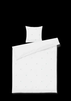 JUNA Sengetøj 140x200 cm i hvid fra serien Daisy | Køb her