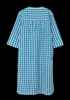JUNA Sonja dress S/M i blå fra serien Bæk&Bølge | Køb her