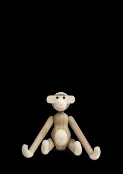 Kay Bojesen Abe lille i træ fra serien Monkey | Køb her