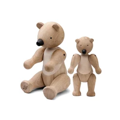 Kay Bojesen Bjørn mellem i træ fra serien Other animals