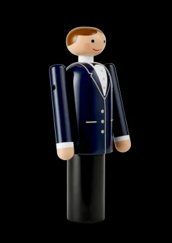 Kay Bojesen Brudgom H18 cm i blå fra serien Figurines