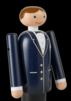 Kay Bojesen Brudgom H18 cm i blå fra serien Figurines