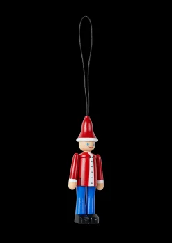 Kay Bojesen Julepynt Jule Ole & Jule Lise rød/blå/hvid