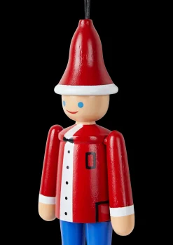 Kay Bojesen Julepynt Jule Ole & Jule Lise rød/blå/hvid