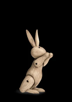 Kay Bojesen Kanin H16 cm i træ fra serien Other animals