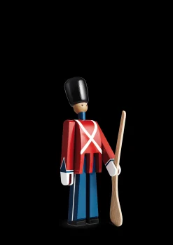 Kay Bojesen Menig med gevær lille rød/blå/hvid | Køb her