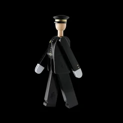 Kay Bojesen Politimand H20 cm i sort fra serien Figurines