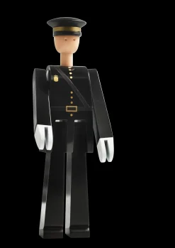 Kay Bojesen Politimand H20 cm i sort fra serien Figurines