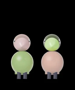 Kay Bojesen Turtelduer H9 cm 1 par i grøn | Køb her