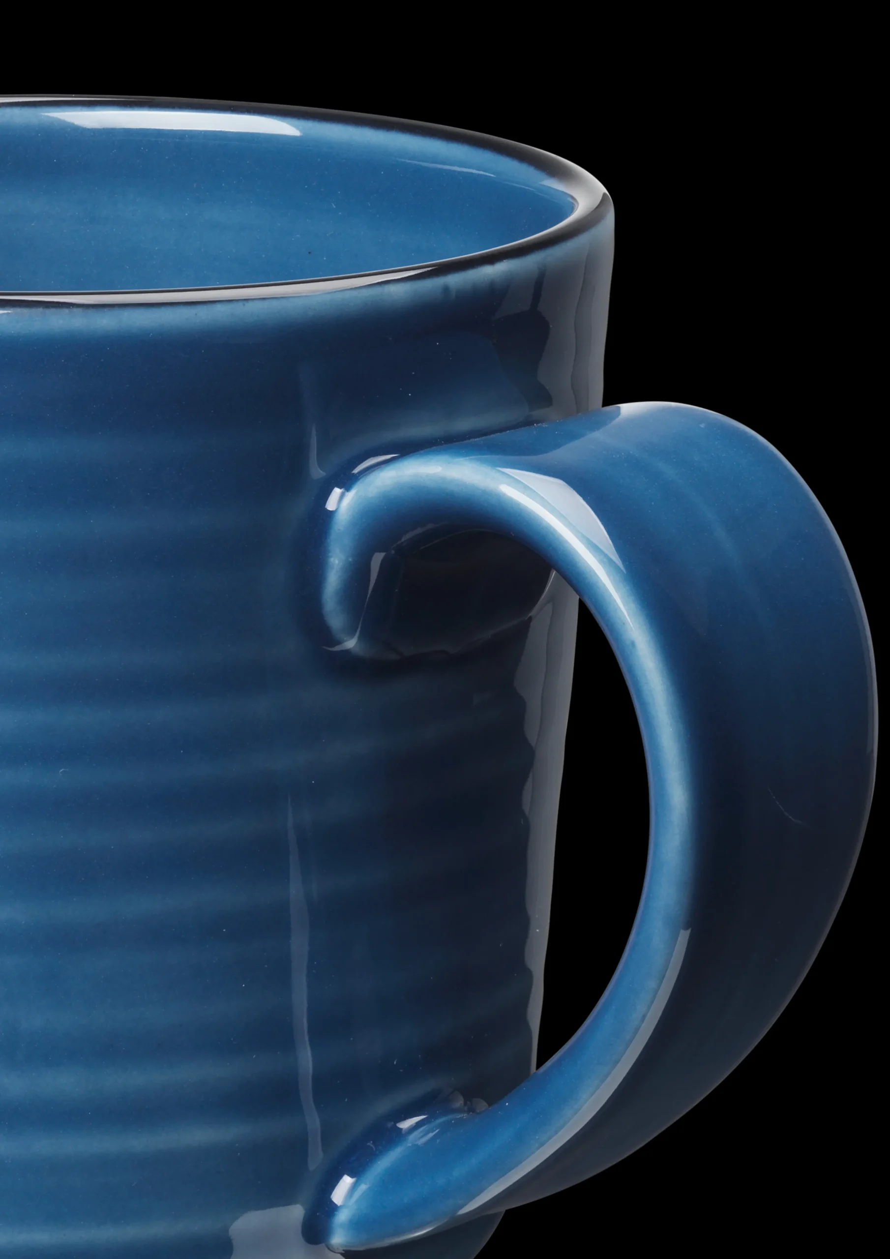 Kähler Colore Krus med hank 33 cl berry blue | Køb her