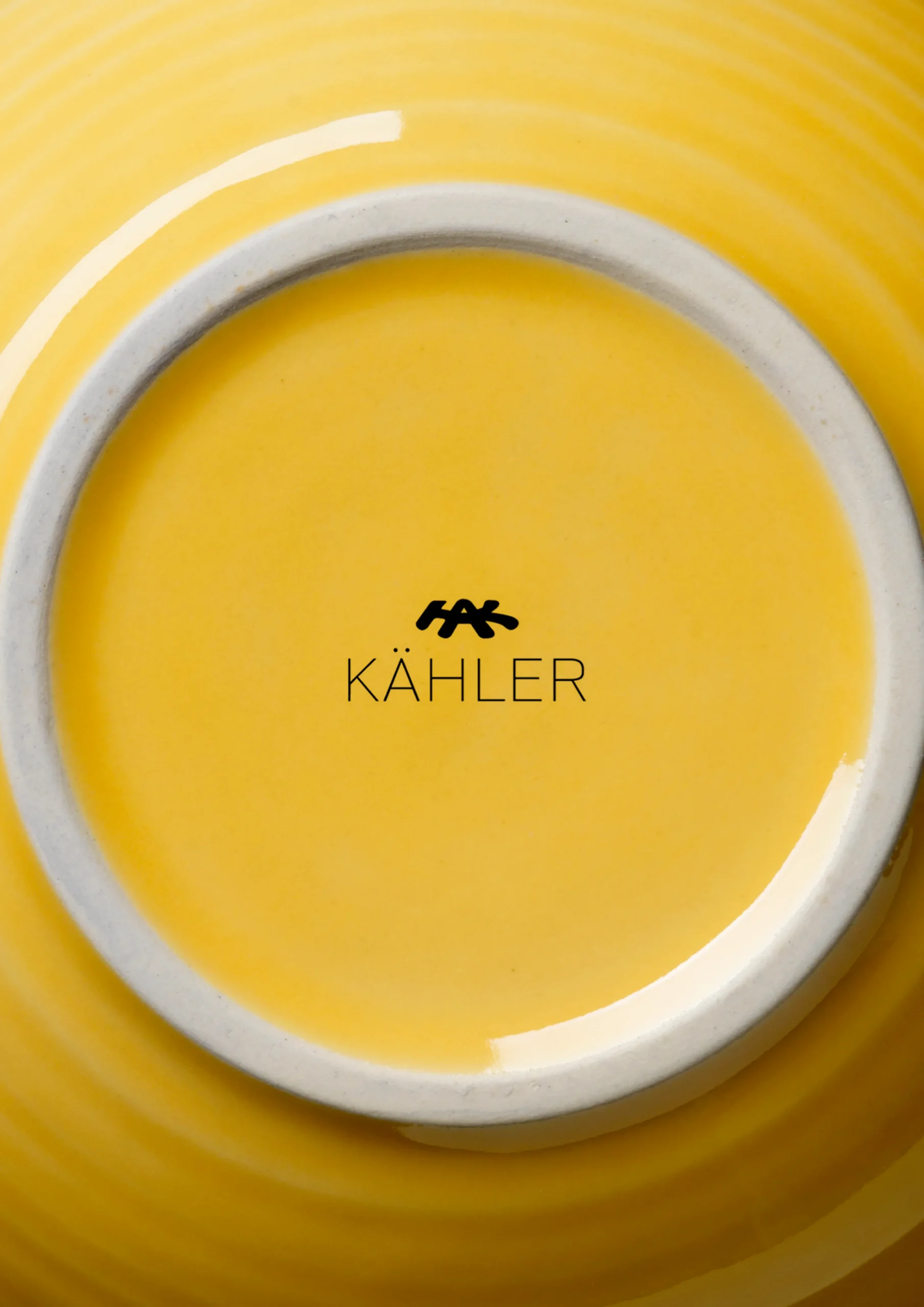 Kähler Colore Skål Ø15 cm saffron yellow | Køb her