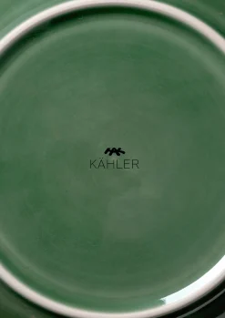 Kähler Colore Tallerken Ø19 cm sage green | Køb her