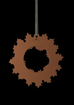 Kähler Gingerbread Julekrans Ø18.5 cm brun | Køb nu