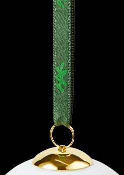 Kähler Hammershøi Christmas Kugle 2023 Ø6 cm hvid m. deko