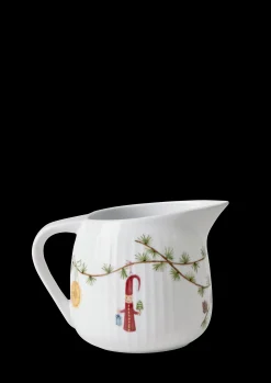 Kähler Hammershøi Christmas Saucekande 66 cl hvid m. deko