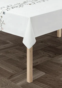 Kähler Hammershøi Christmas Dug 150x370 cm hvid m. deko