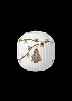 Kähler Hammershøi Christmas Ø9.5 cm hvid m. deko | Køb her