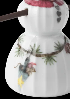Kähler Hammershøi Christmas Snepige H8 hvid m. deko | Køb nu