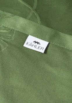 Kähler Hammershøi Poppy Damaskdug 150x220 cm grøn | Køb her