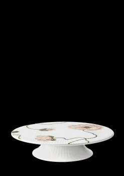 Kähler Hammershøi Poppy Kagefad hvid m. deko | Køb her